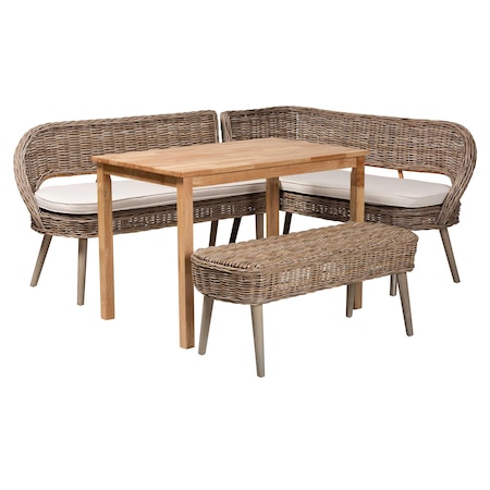 Baxton Studio 76.7" W X 32.3" L X 62.6" H 242-13542-13543-13544-13423-ZORO